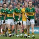 A general view of the Kerry football team 18/9/2011