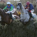 Comply Or Die (L) ridden by Timmy Murphy 5/4/2008