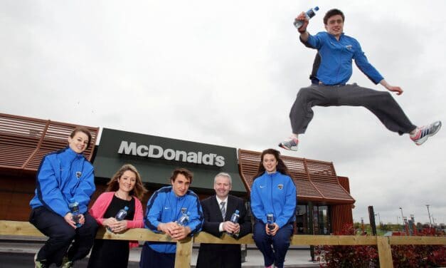 Sport central to McDonalds’ water switch