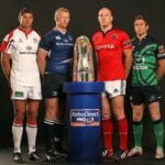 Johann Muller, Leo Cullen, Paul O'Connell and Gavin Duffy 21/78/2012