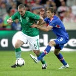 Richard Dunne and Nikica Jelavic 10/6/2012