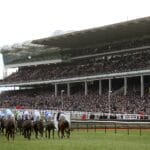 General view of today's racing in Cheltenham 14/3/2013