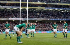 Irish dejection after All Black defeat
