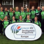 Ireland Women, winners of the 2014 European T20 Championships