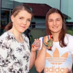 Katie Taylor and Claire Grace