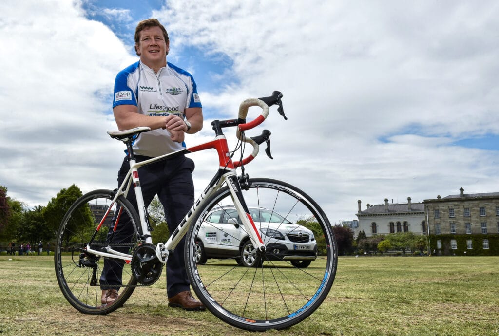 CROSS Rugby Legends Cycle Photocall