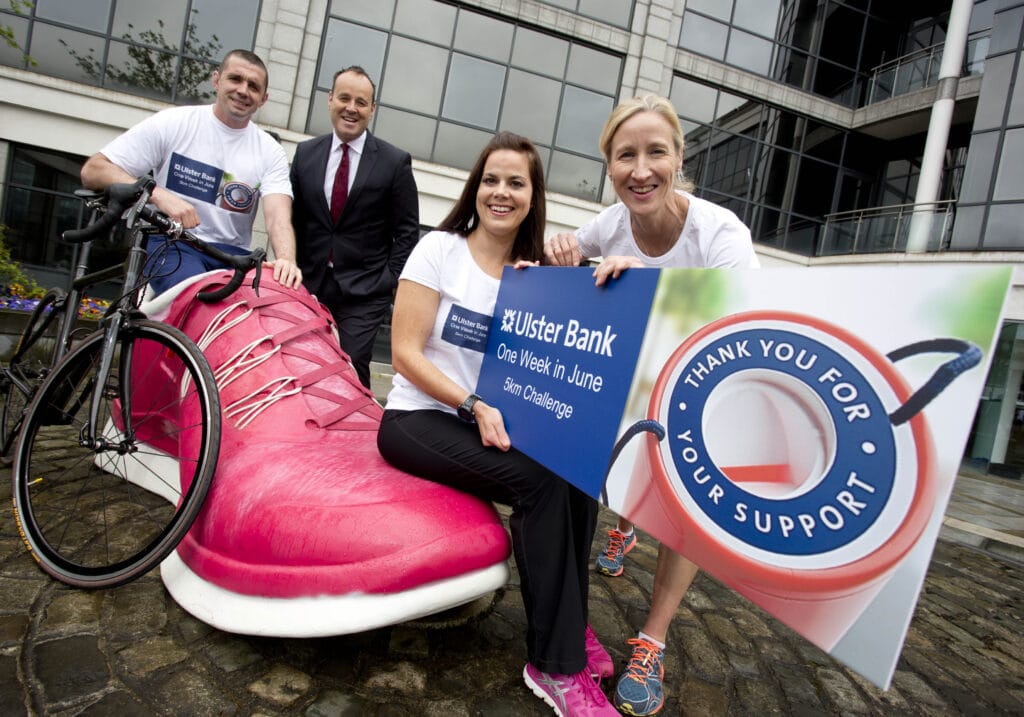 ULSTER BANK STAFF WILL RAISE 300,000euro FOR IRISH CHARITIES IN