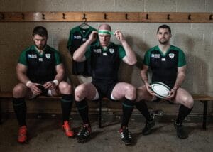 Sean O'Brein, Paul O'Connell and Rob Kearney 14/7/2015