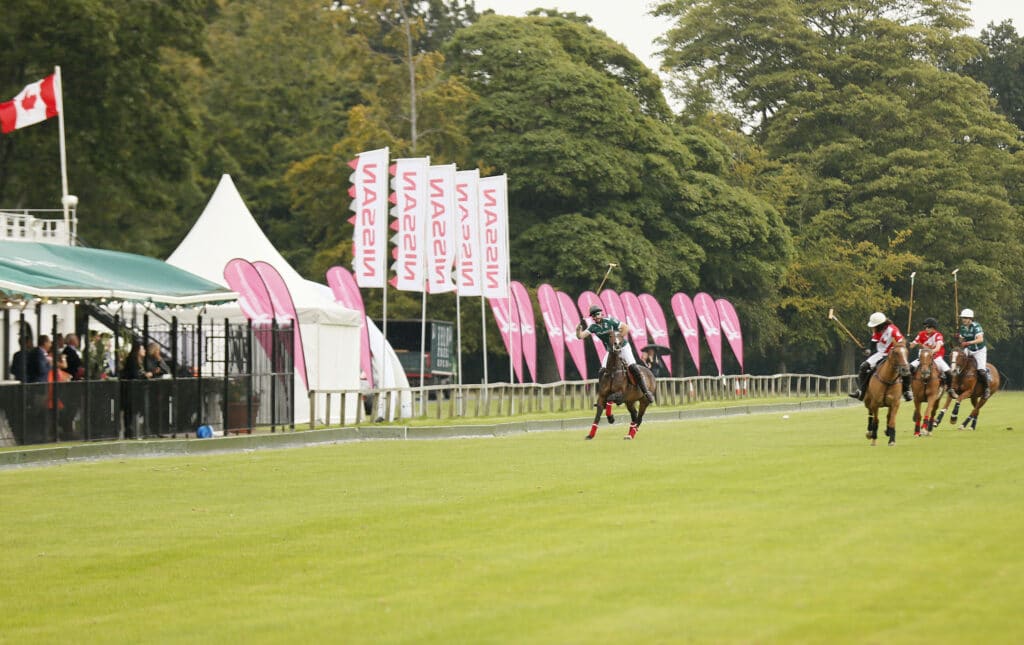 Ireland play Canada at the Pink Polo in the Park on Friday, September 11th supporting Breast Cancer Ireland-photo Kieran Harnett