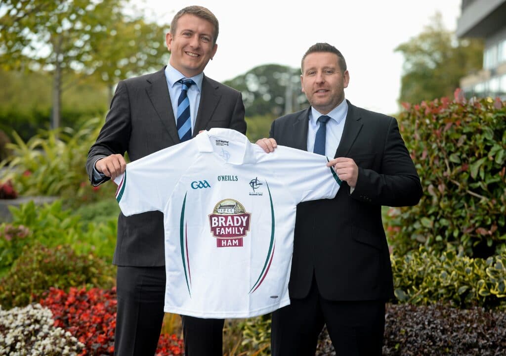 Kildare GAA Sponsorship Announcement with Brady Family Ham