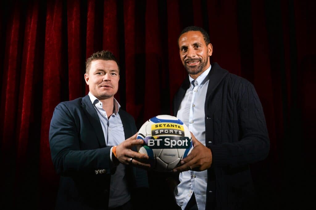 Roundtable interview with Rio Ferdinand for Setanta Sports at WebSummit 2015