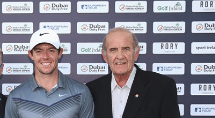 Rory McIlroy and Colm McGloughlin