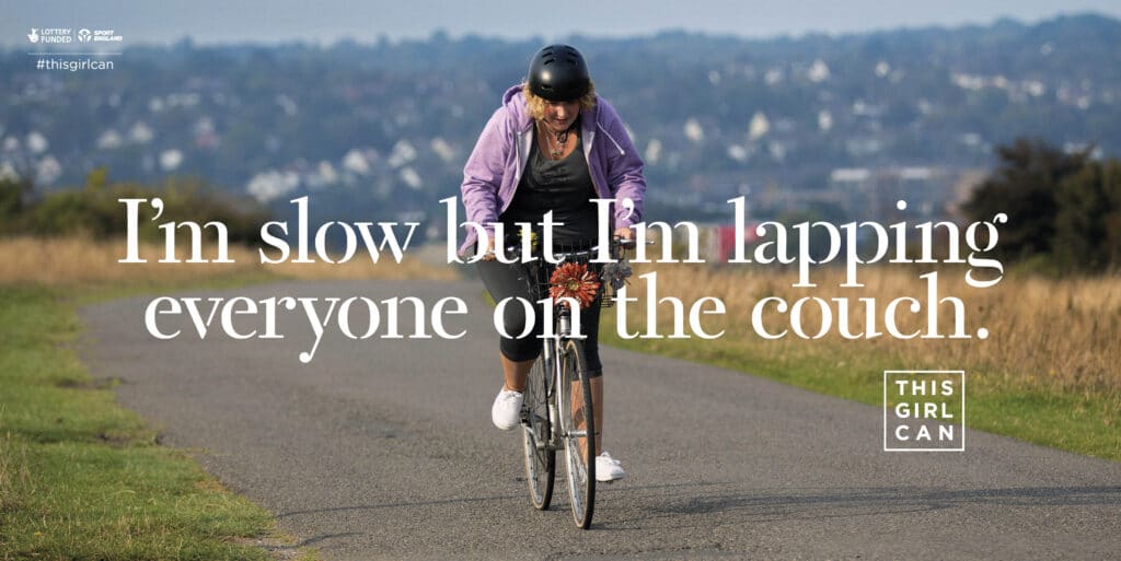 Thisgirlcan bicycle