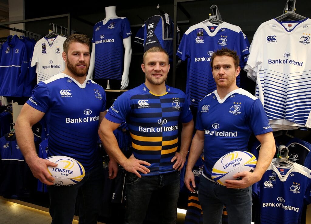 Sean OÕBrien, Ian Madigan and Eoin Reddan 25/11/2015