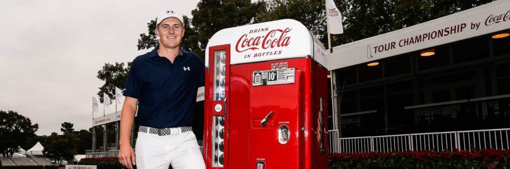 Jordan spieth coca cola golf