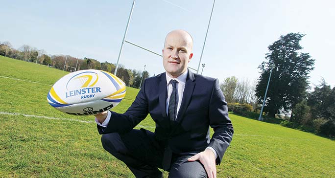 Paul Dermody, Leinster Rugby, Dublin. Pic: Feargal Ward 09/04/15