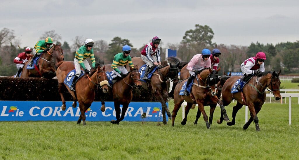 A view of the field during the race 17/1/2016