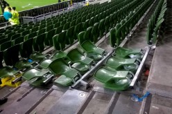 drone damage to Aviva Stadium