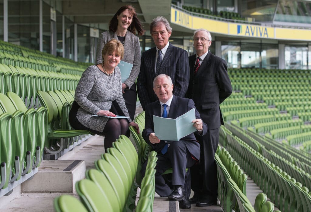 Dr. Úna May, David Howman, John Treacy, Caroline Murphy and Michael Ring, T.D 7/4/2016
