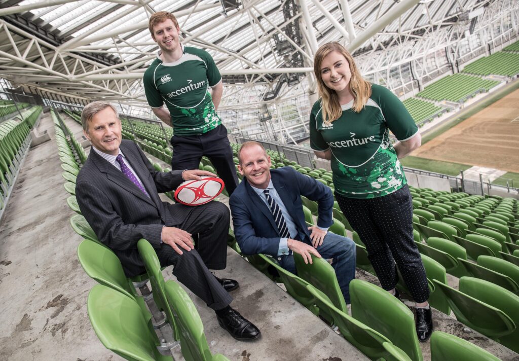 Alastair Blair and Ryle Nugent with David Kilgallen and Oonagh O'Brien 9/6/2016
