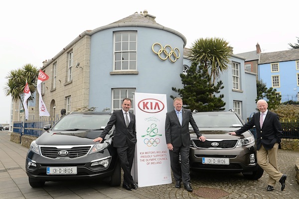 Kia Motors Car Presentation to The Olympic Council of Ireland
