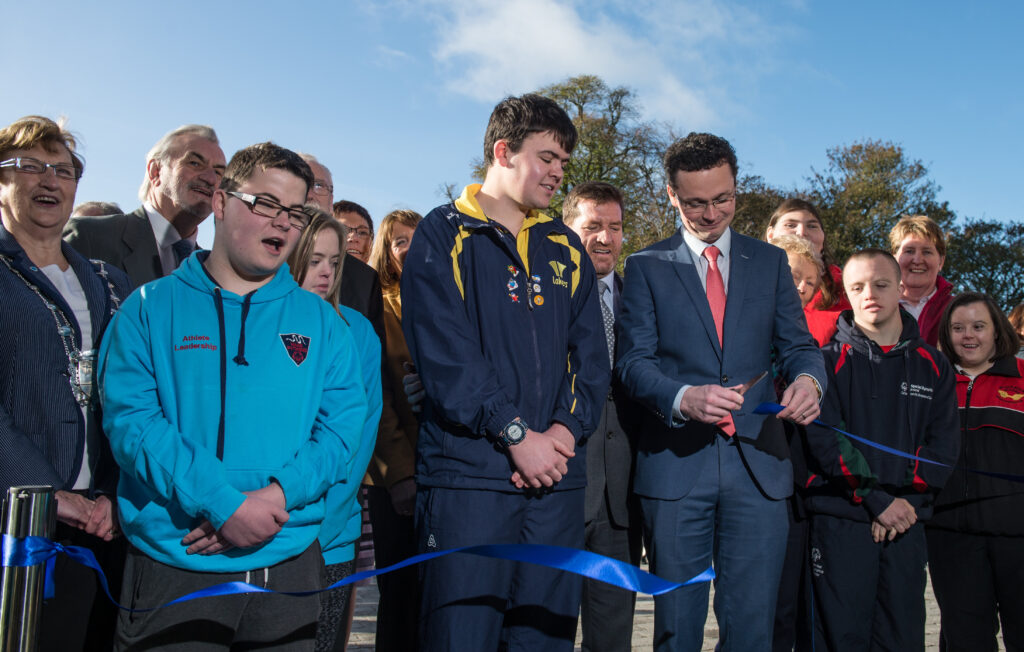 Minister ODonovan Officially Opens Special Olympics Ireland