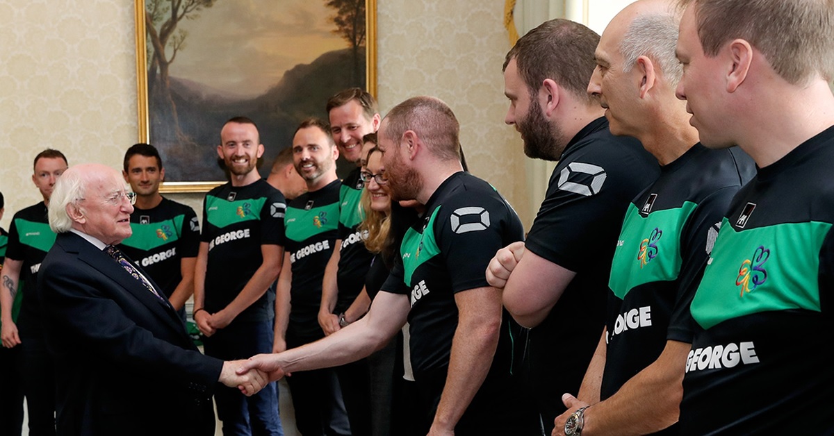 Team Ireland Gain Presidential Approval