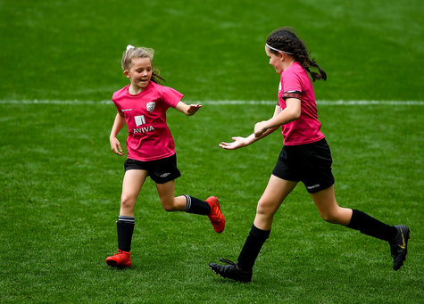 Aviva Soccer Sisters Take to Pitch