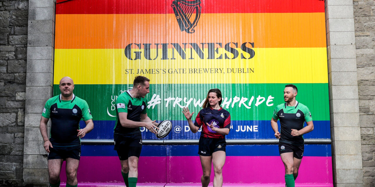 Guinness Gates Go Rainbow for Union Cup