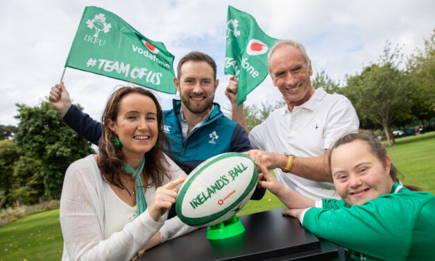 Vodafone Reveal Ireland’s Ball for Rugby World Cup