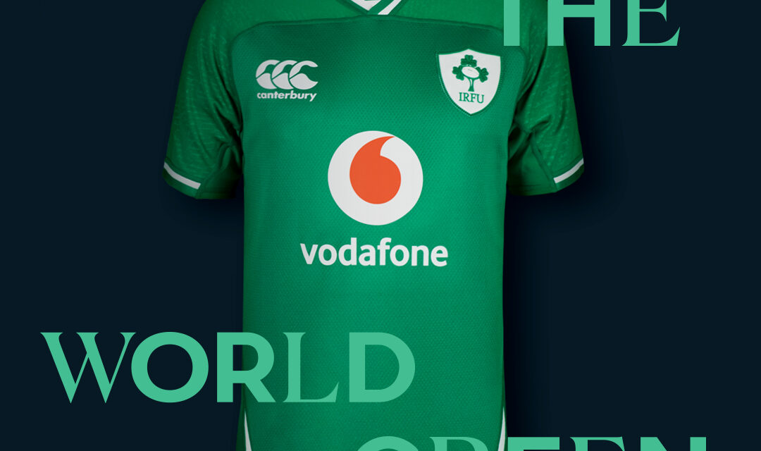 Win an Ireland Rugby Jersey Sport for Business