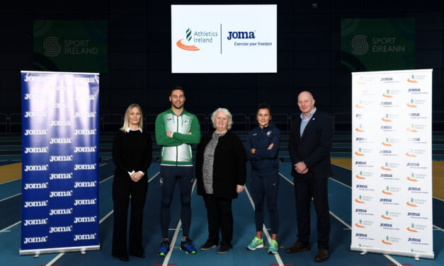 Athletics Ireland Signs Up To Joma