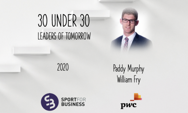 Sport for Business 30 Under 30 – Paddy Murphy