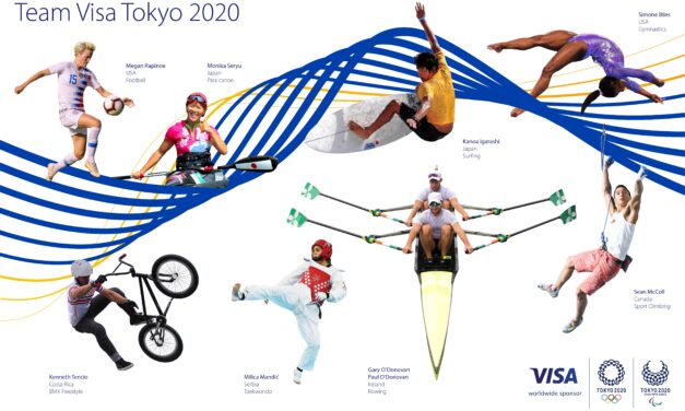 Visa Extends Backing to Tokyo 2020 Athletes
