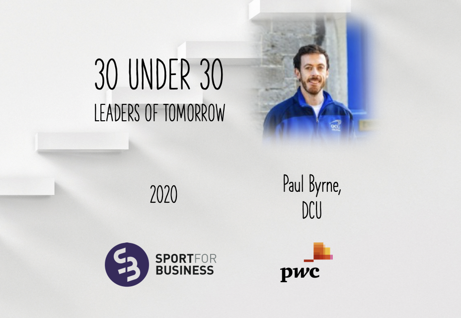 Sport for Business 30 Under 30 – Paul Byrne