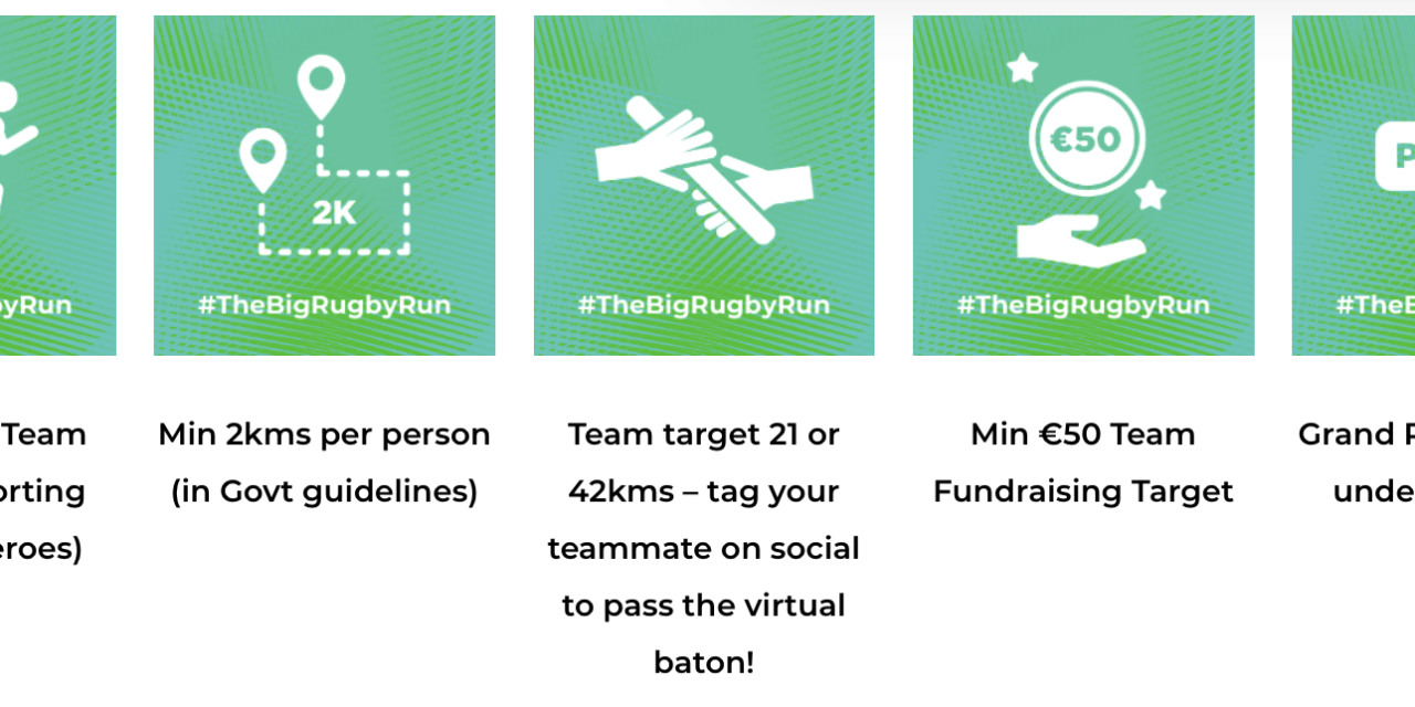 Getting Out for #TheBigRugbyRun