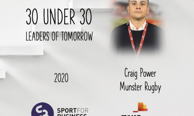 Sport for Business 30 Under 30 – Craig Power