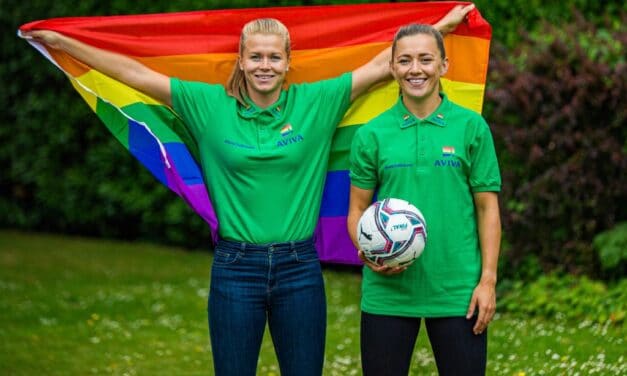 Aviva Stadium Lighting Up for Pride