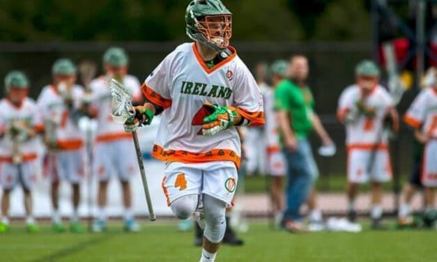 Inspiring Gesture on World Stage from Lacrosse Ireland