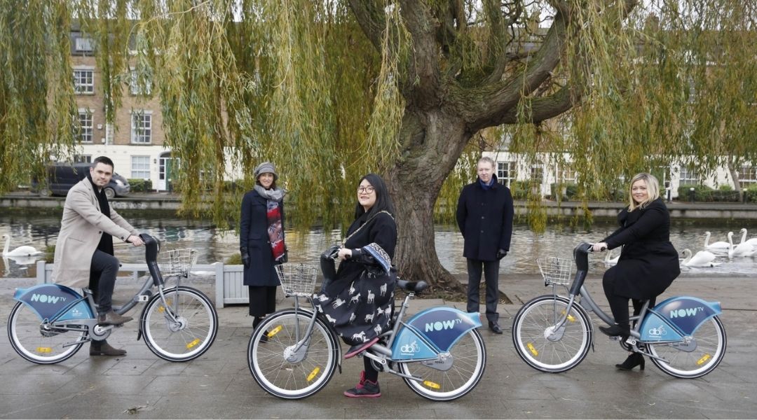 NOW TV Takes on Branding of Dublin Bikes