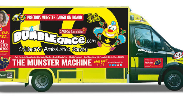 Munster Rugby Gets Behind Bumbleance Service