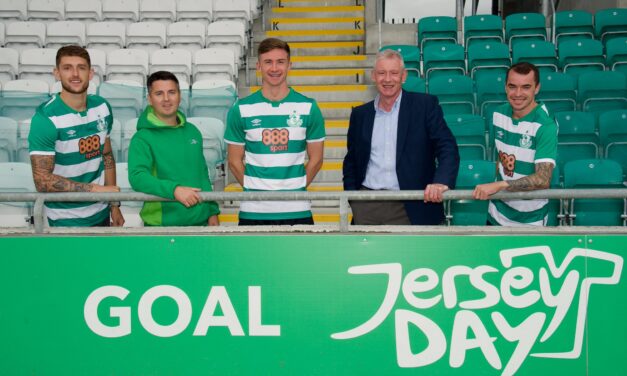 GOAL Scores with Shamrock Rovers