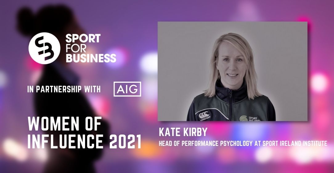 50 Women of Influence in Irish Sport 2021 – Kate Kirby