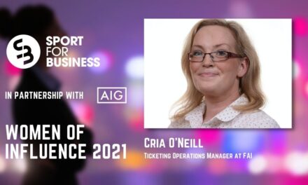 50 Women of Influence in Irish Sport 2021 – Cria O’Neill
