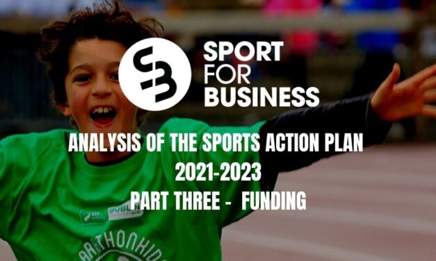 Analysis of the Sports Action Plan – Part Three – Funding