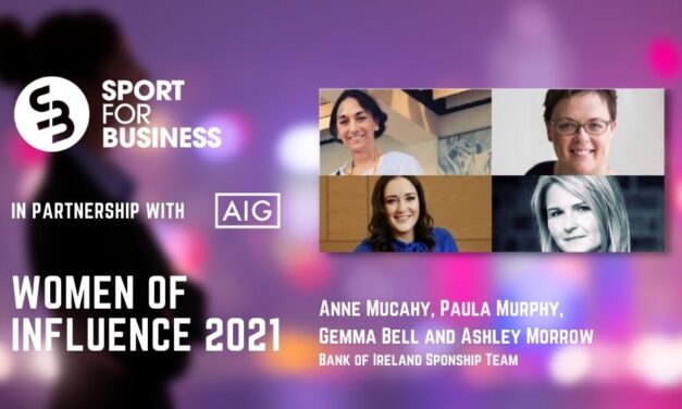 50 Women of Influence in Irish Sport 2021 – Anne Mulcahy, Paula Murphy, Gemma Bell and Ashley Morrow