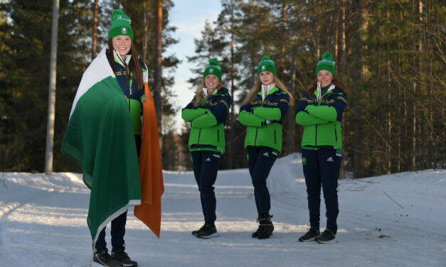 Irish Olympian Youths Take to Finnish Slopes