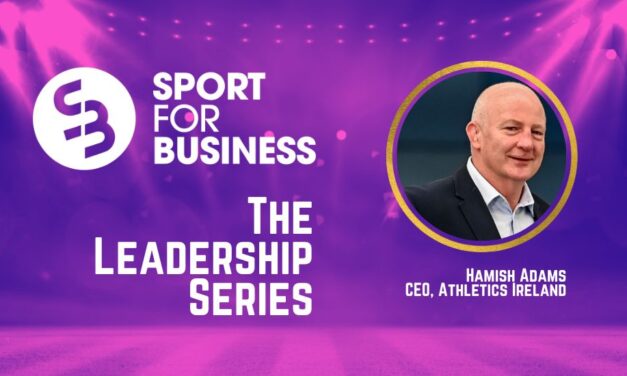 Sport for Business Podcast – The Leadership Series with Hamish Adams, CEO of Athletics Ireland