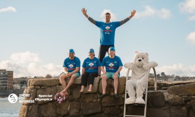 Niall Quinn Freezin’ For  A Reason with Special Olympics