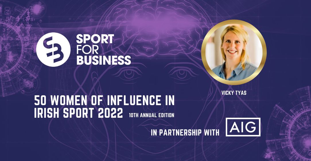 50 Women of Influence in Irish Sport 2022 – Vicky Tyas